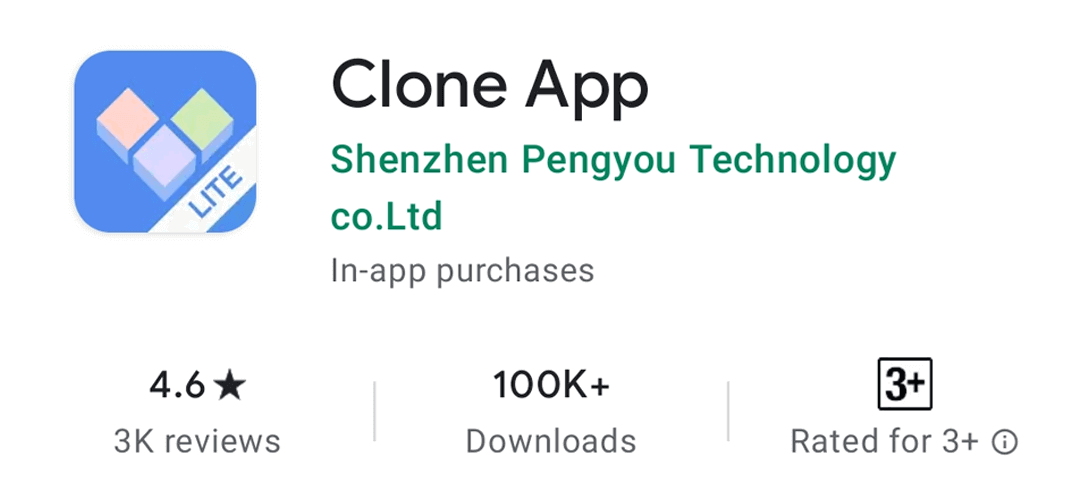 Clone app. Апп клон